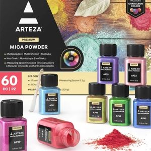 (NEW) 60 cnt. ARTEZA MICA POWDER